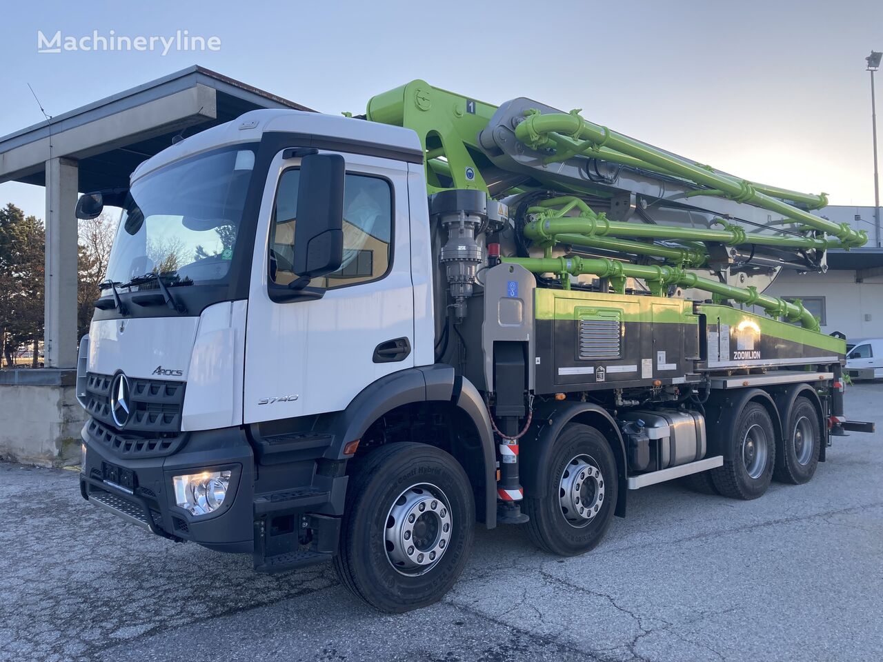 Zoomlion ZL 40 en el chasis Mercedes-Benz Arocs 5 3240 bomba de hormigón nueva