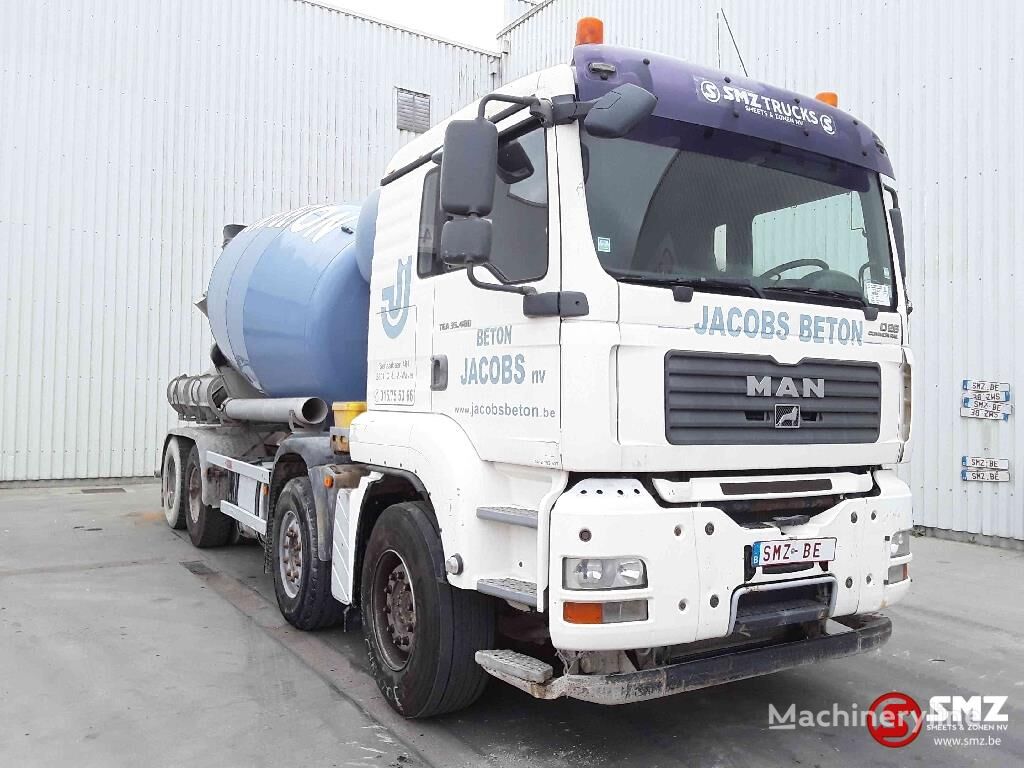 MAN TGA 35.480 8x4 auto-alcoa camión hormigonera