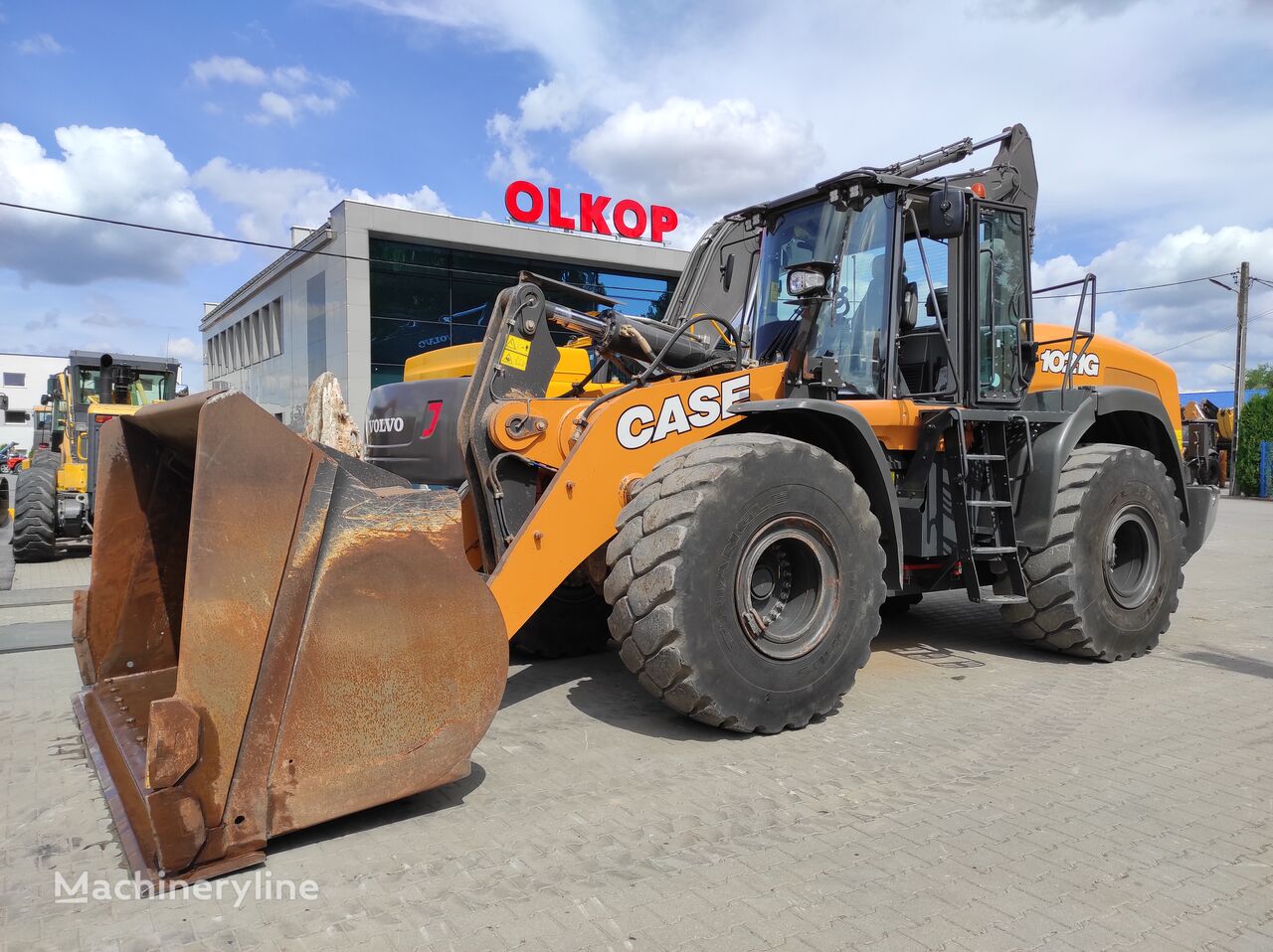 CASE 1021G Znak CE cargadora de ruedas