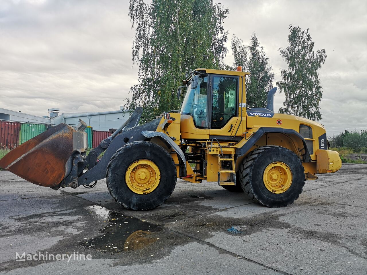 Volvo L120g cargadora de ruedas