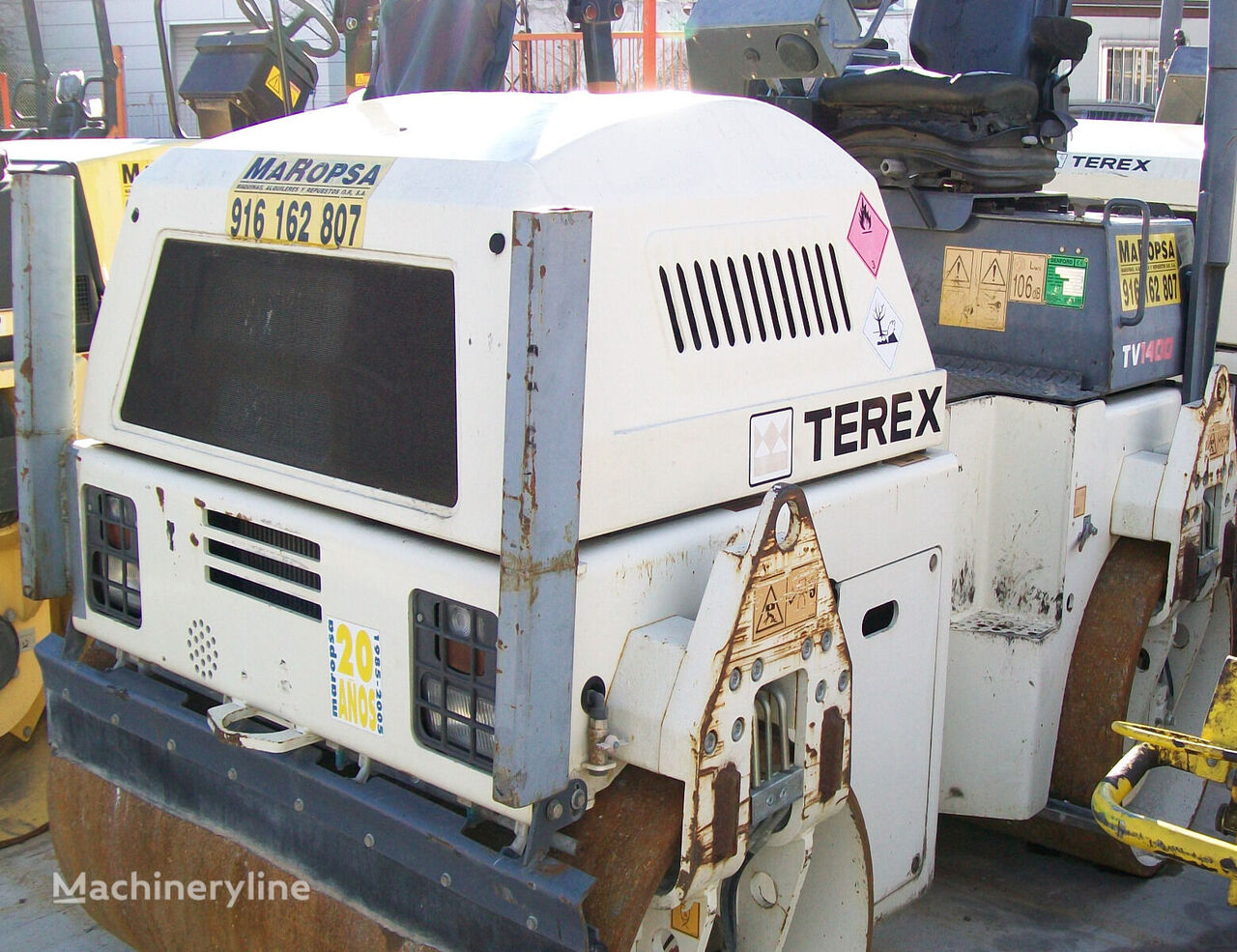 Terex TV 1400 compactador de asfalto