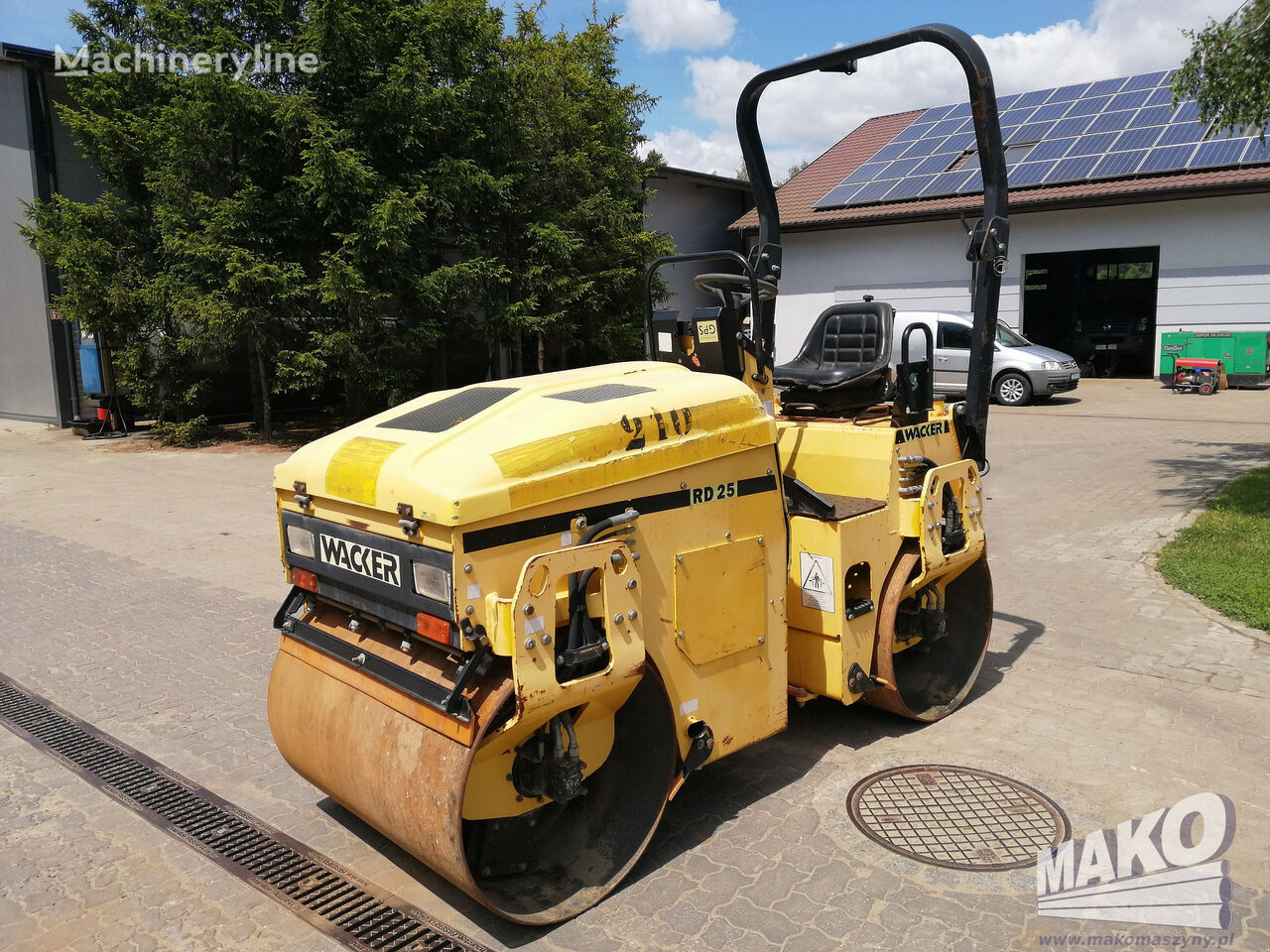 Wacker RD 25 compactador manual