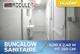 Module-T 10' BUNGALOW SANITAIRE-TOILETTES MOBILE CONTENEUR MODULAIRE contenedor sanitario nuevo