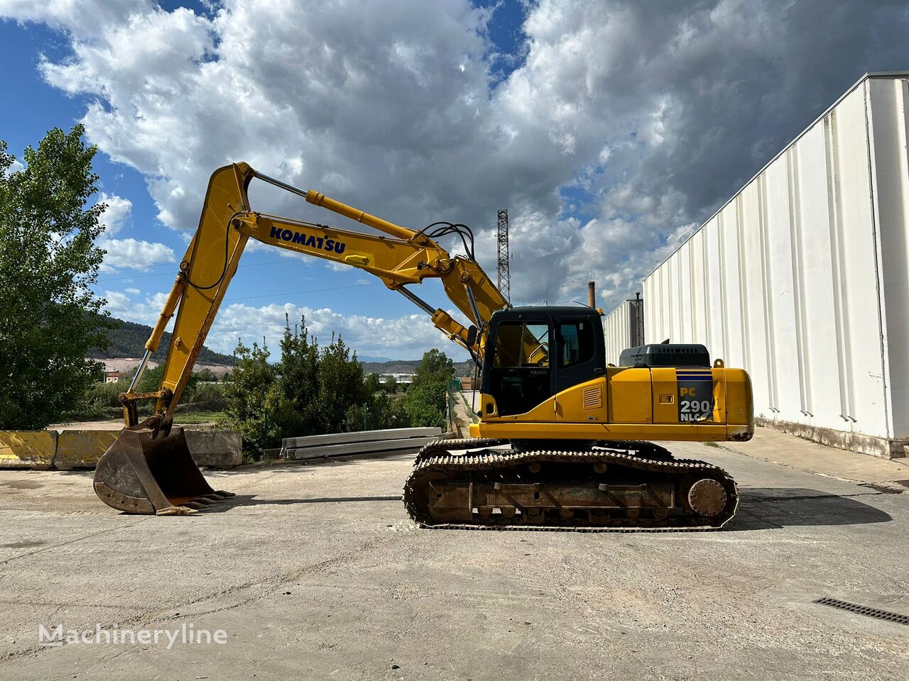 Komatsu PC290 NLC-7K excavadora de cadenas