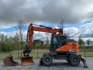 Doosan DX165W-5 | DX 165 W-5 | 2X BUCKET | TILTROTATOR | QUICK COUPLER excavadora de ruedas