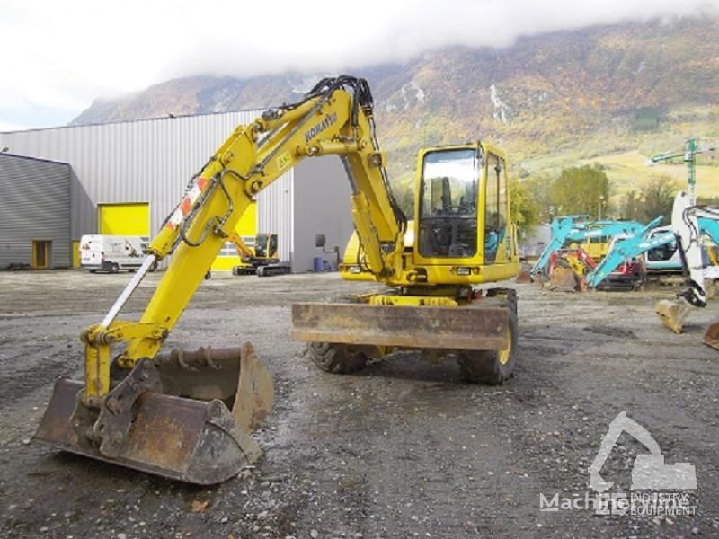 Komatsu PW 110 R excavadora de ruedas