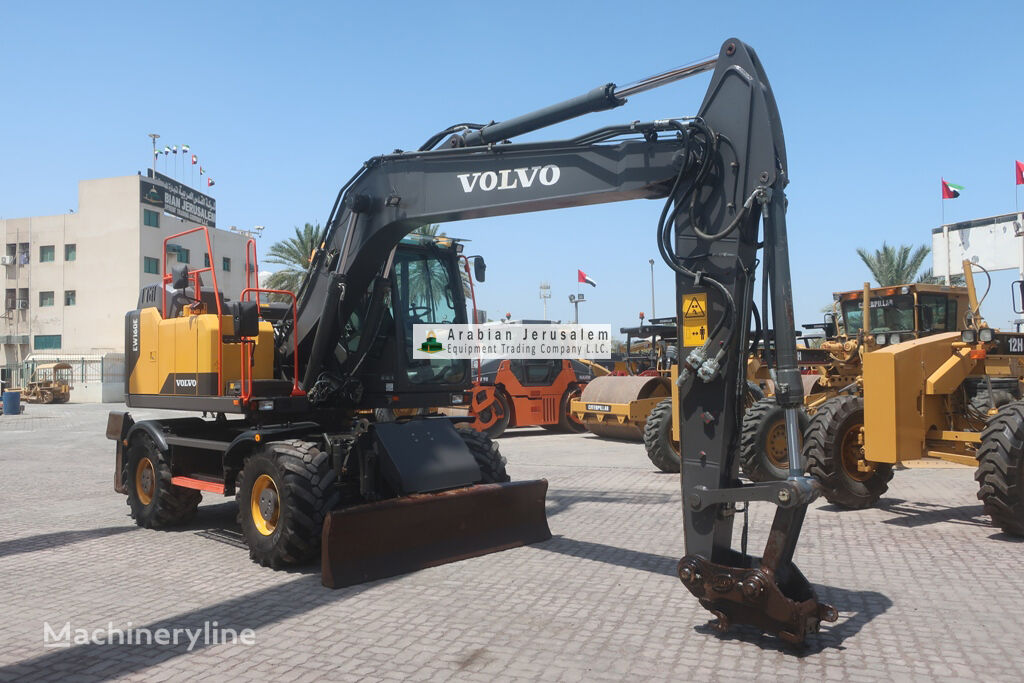 Volvo EW160E excavadora de ruedas