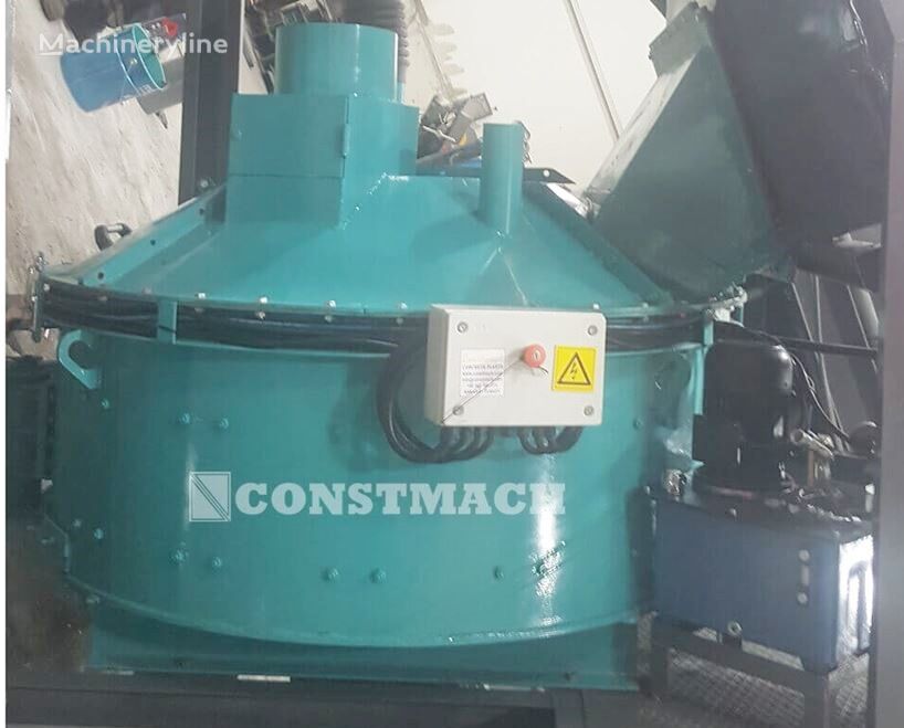 Constmach Pan Type Concrete Mixer | Turkey Concrete Mixer Manufacturer hormigonera nueva