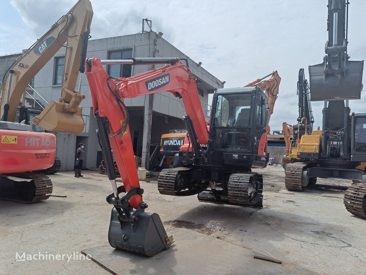 Doosan DX55 miniexcavadora