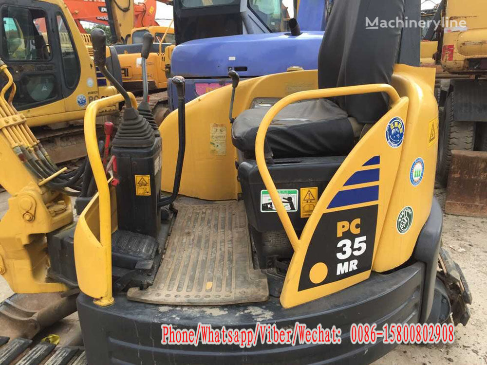 Komatsu PC35MR-2 miniexcavadora para piezas