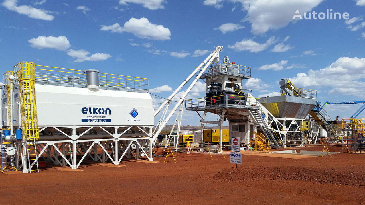 ELKON Mobile Master-135 Jaguar Mobile Concrete Batching Plant planta de hormigón nueva