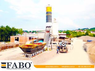 FABO SKIP SYSTEM CONCRETE BATCHING PLANT | 60m3/h Capacity planta de hormigón nueva