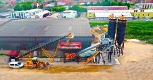 FABO TURBOMİX 100 МОБИЛЬНЫЙ БЕТОННЫЙ ЗАВОД С БЫСТРОЙ И ЛЕГКОЙ УСТАНОВ planta de hormigón nueva