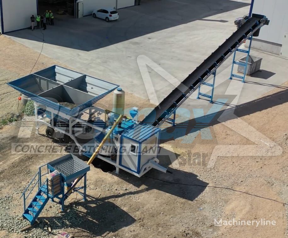 Promax Mobile Concrete Batching Plant M35-PLNT (35m3/h) planta de hormigón nueva