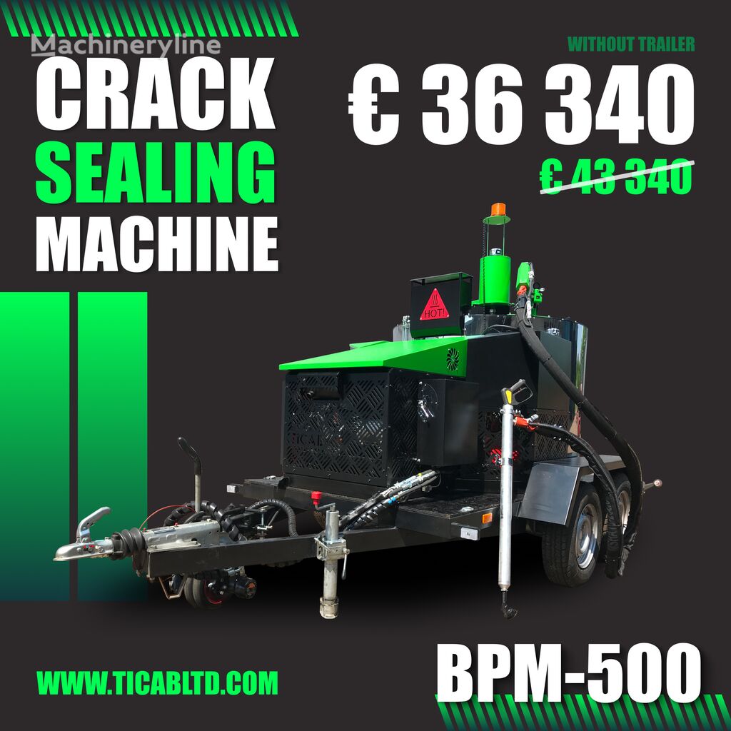 Ticab Crack Sealing Machine BPM-500 Umplutură pentru cusături / Zalewa selladora de grietas nueva