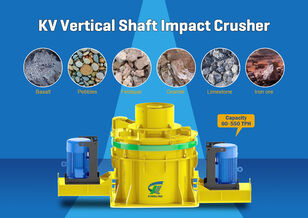 Kinglink KV85 Vertical Shaft Impact (VSI) Crusher máquina de fabricación de arena nueva