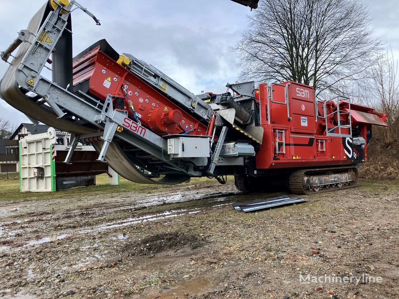 SBM Pallmühle REMAX 300 mit 1-Deck S-Modul planta trituradora móvil