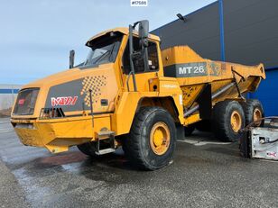 Moxy 2007 Moxy MT 26 Dumper w/ white signs and tailgate WATCH VIDEO volquete articulado