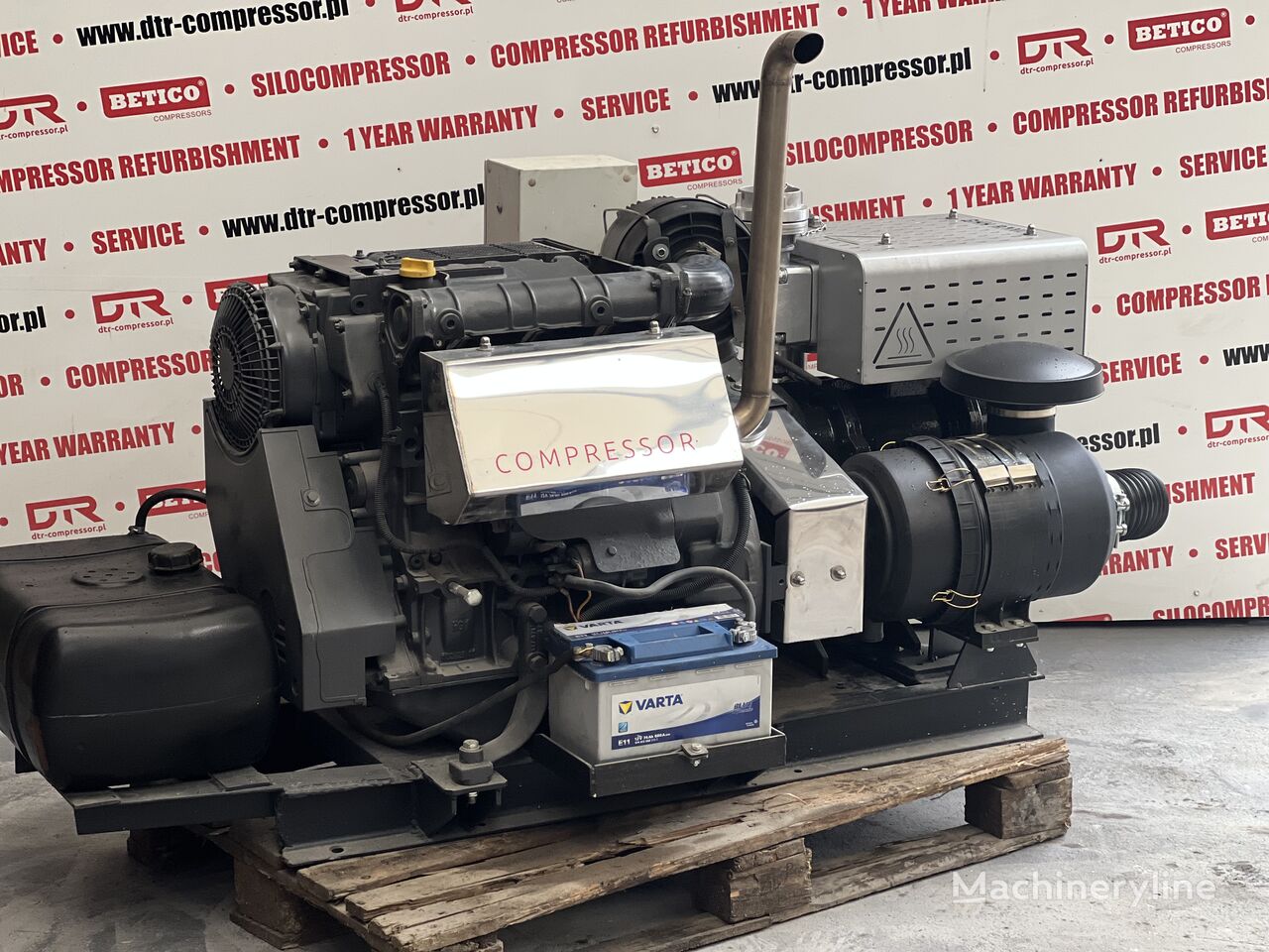 GHH Cg 80 Silocompressor 2019 compresor estacionario