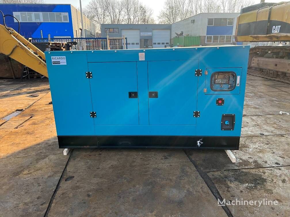 Ricardo 200KVA (160KW) SILENT GENERATOR 3 PHASE 50HZ 400V generador de diésel nuevo