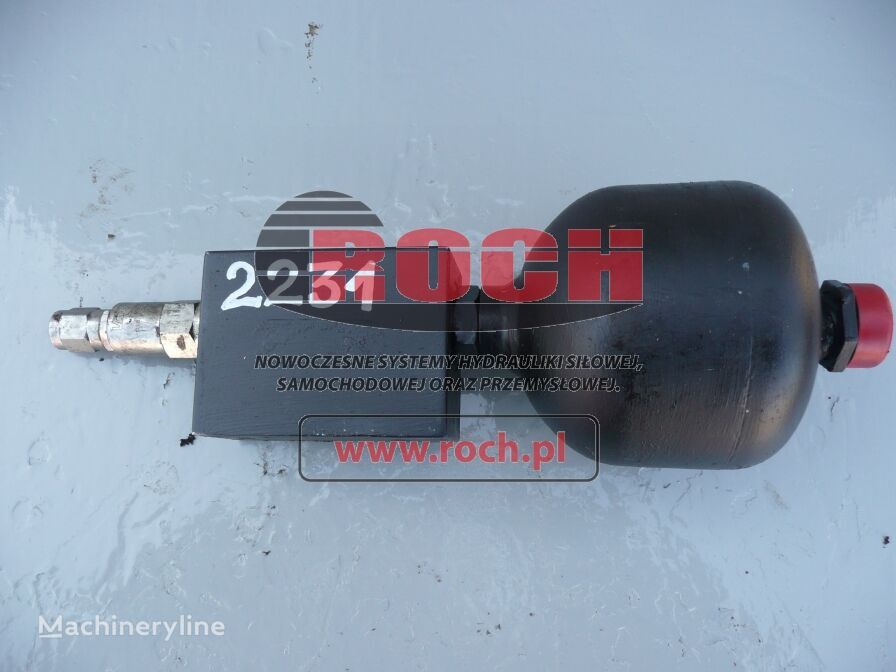 AL NN BRAK OZNACZEŃ Blok sterowniczy + Hydroakum bomba hidráulica para Fiat-Hitachi 270 cargadora de ruedas