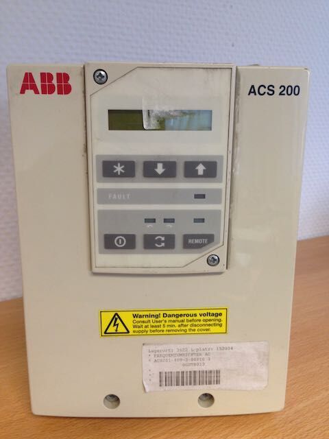 ABB ACS 200 inversor de corriente